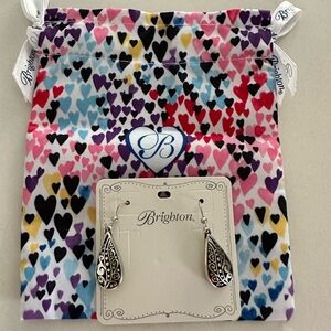 Very gently used, with tags Brighton Love Affair French Wire Earrings